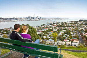 Auckland City Revealed Couple On Bench