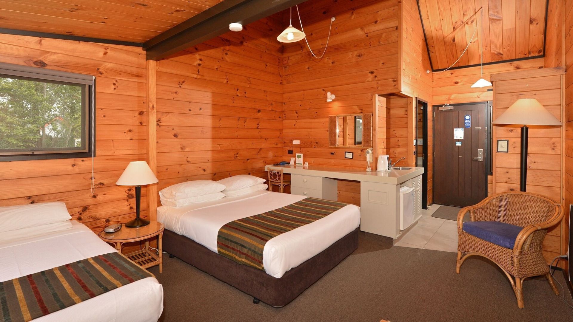 Bedroom at Kerikeri Homestead Motel