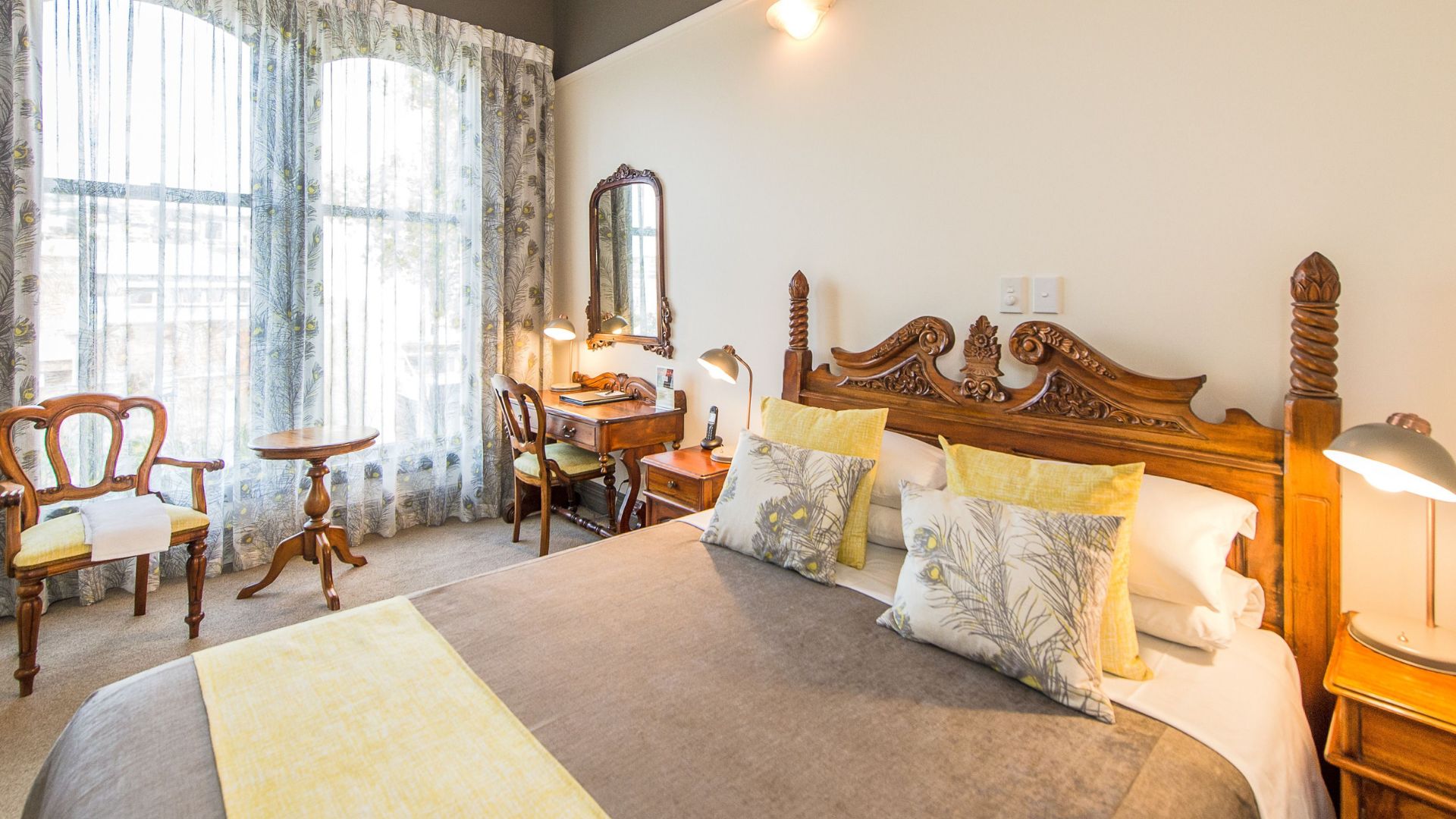 view of a bedroom at Rutlands Arms Inn