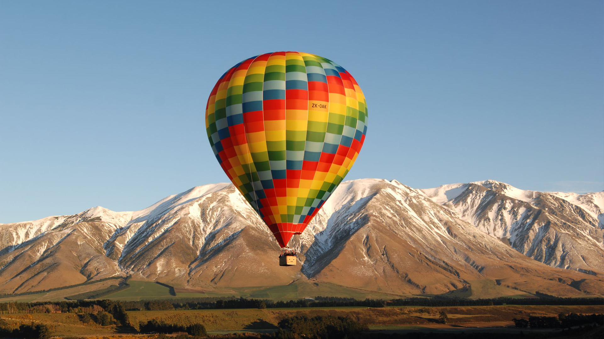 Christchurch Hot Air Baloon Ride 1920×1080