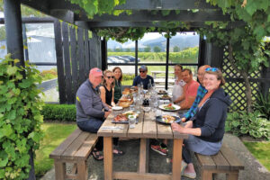 Discovery Sampler Half Day Blenheim Wine Group Enjoys Food And Tasting