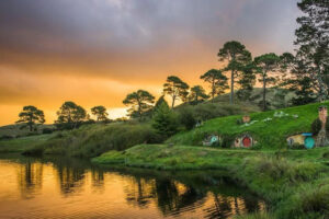 Hobbiton Waitomo Caves Private Tour Movie Set Location