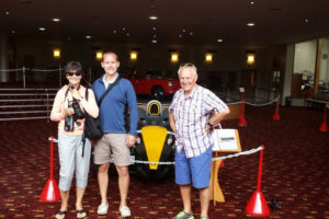 Kapiti Coast Half Day Tour Group In Front Car At Museum