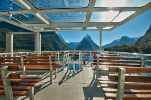 Milford Sound Glass Roof Scenic Tour View From Boat