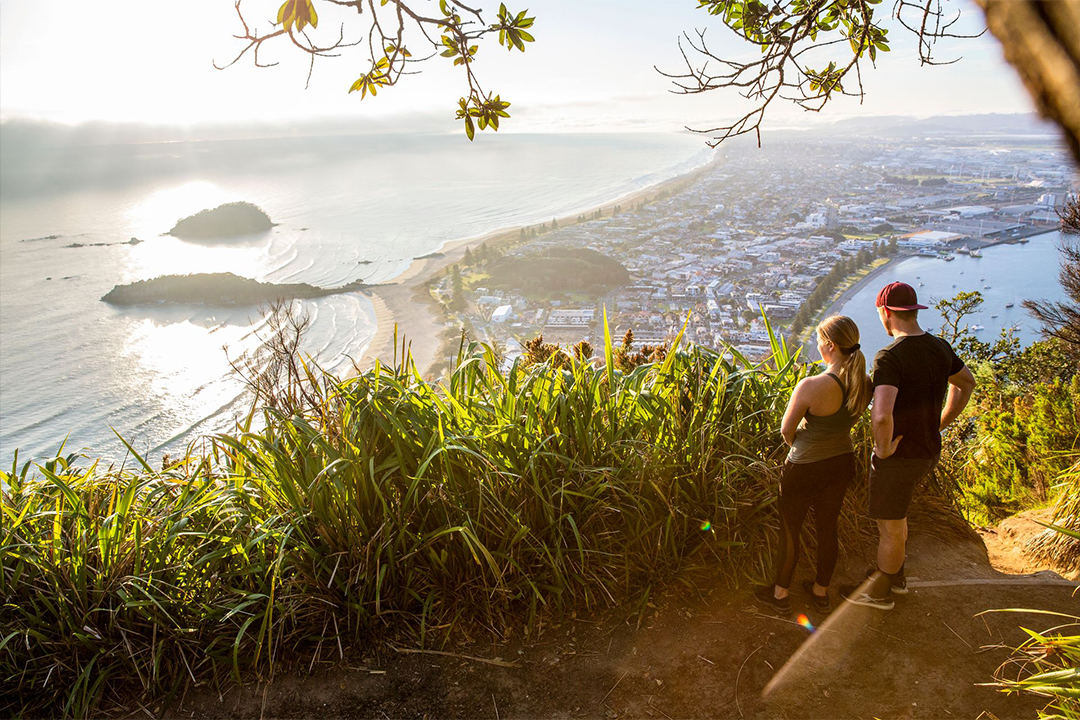 View from Mount Maunganui