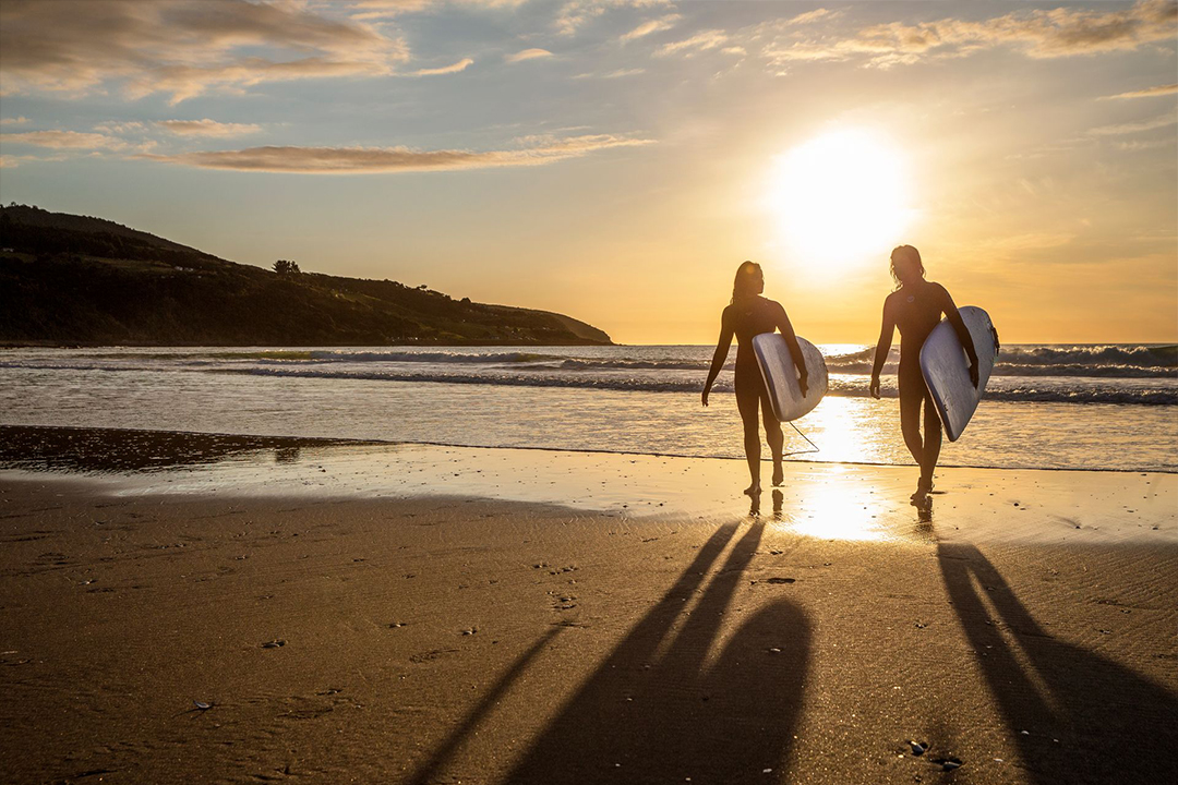 Sunrise at Beach In Raglan