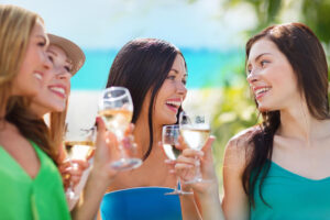 Premium Waiheke Wine Tour Women Enjoy Tasting