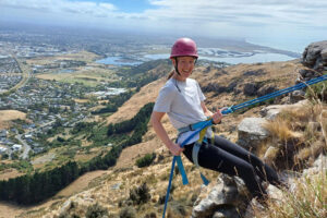 Rock Climbing Half Day Woman Belay