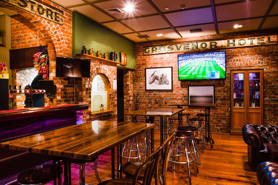 The Grosvenor Bar Area View