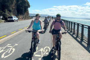 Electric Bays Tours Guided Bike Tour Group Rides Along Coast