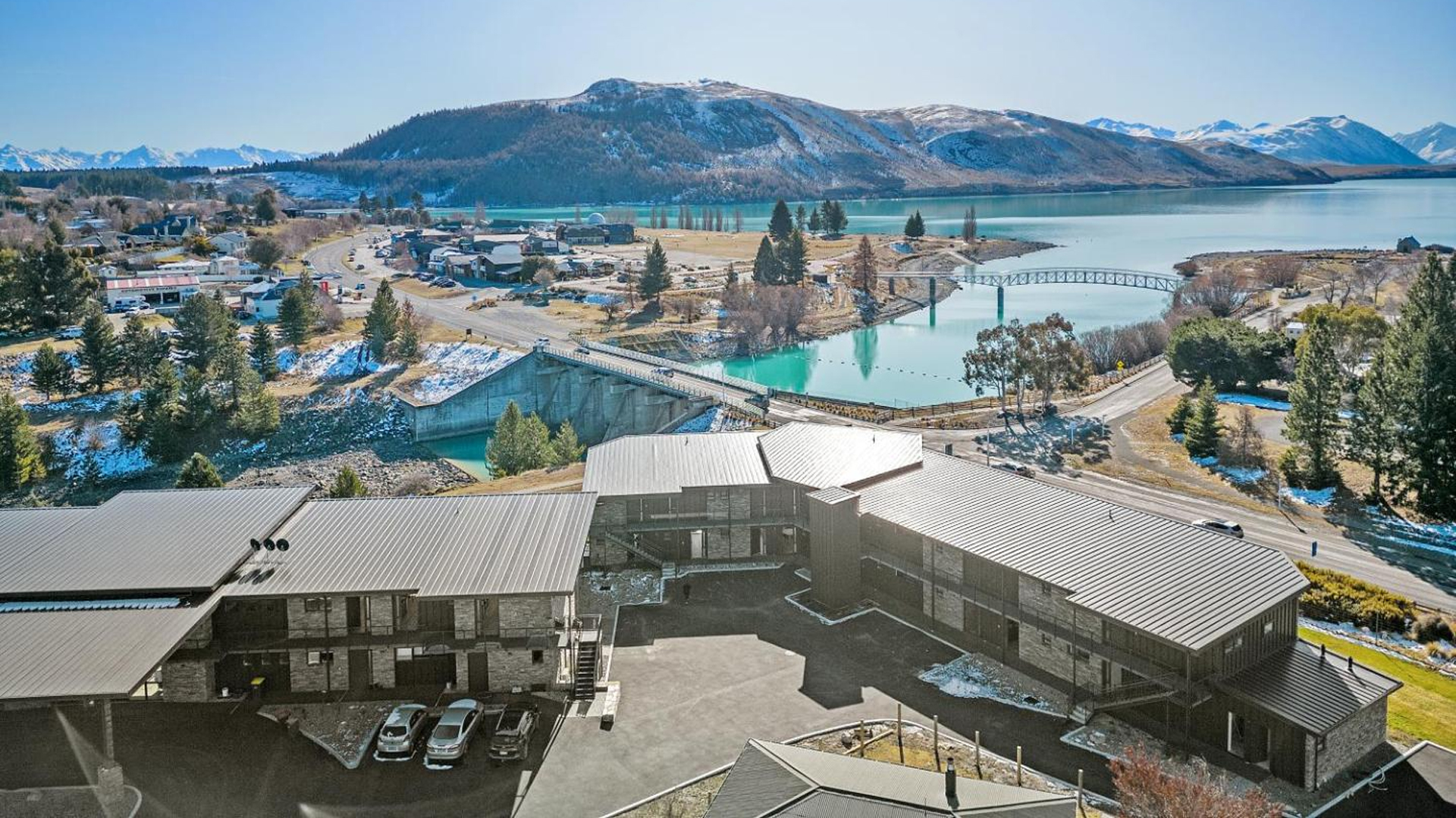 Grand Suites Lake Tekapo Exterior Arial