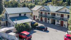 La Rochelle Motel Exterial Arial View