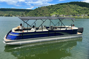 Lake Rotoiti Water Shuttle Cruise And Hot Pools Boat In Water