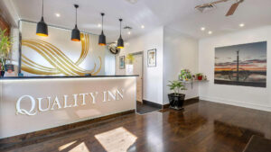 Quality Inn Napier Lobby