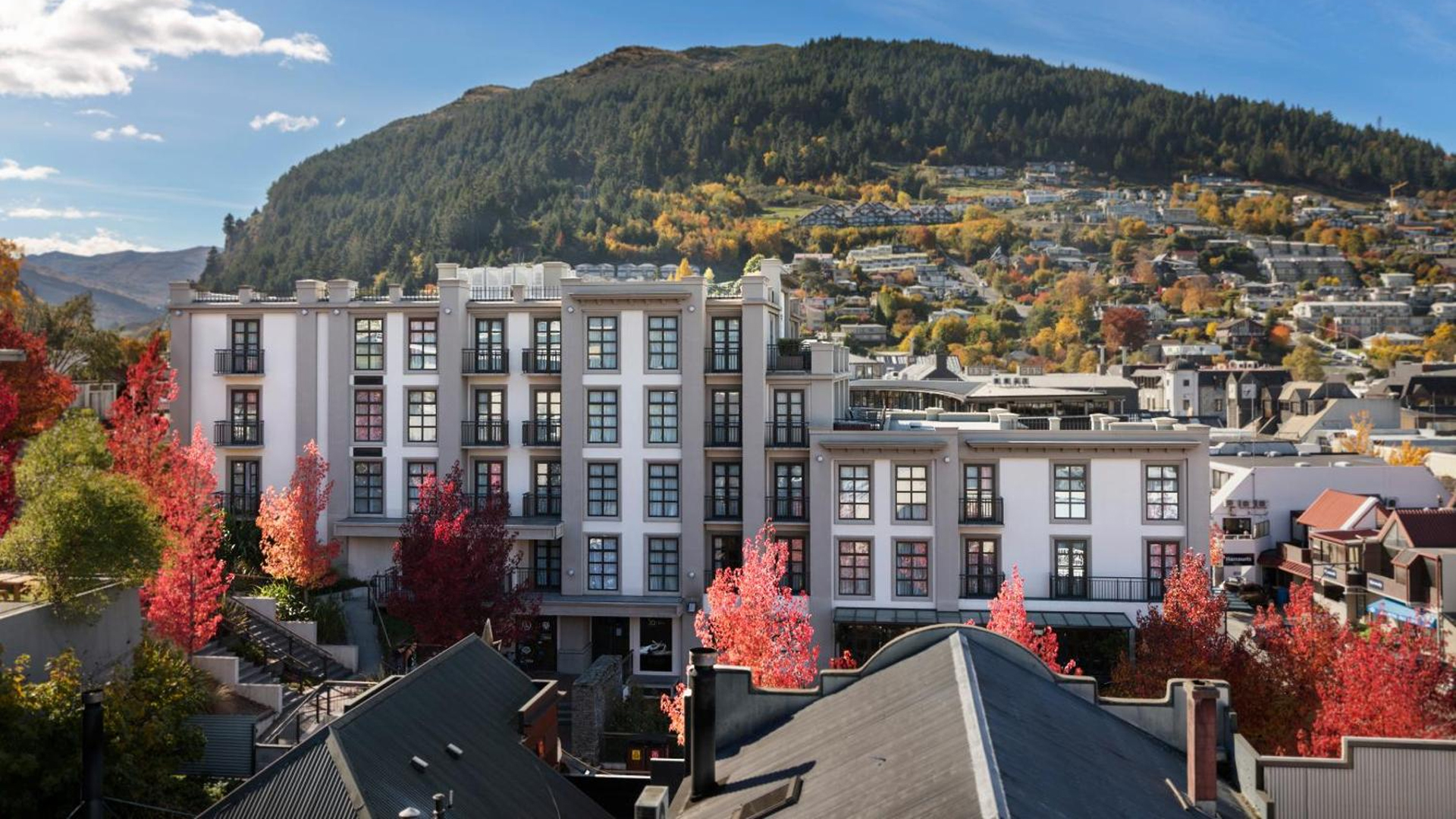 Sofitel Queenstown Hotel Spa Arial View