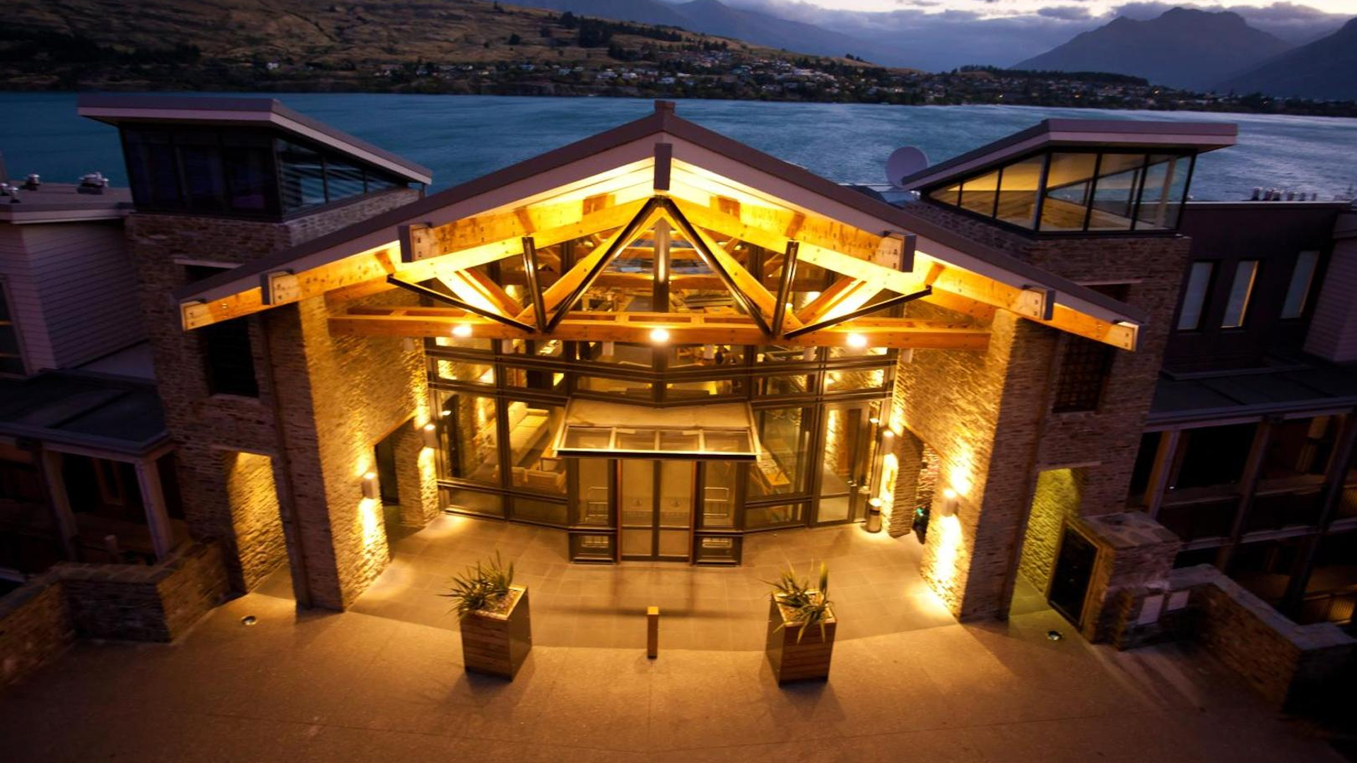 The Rees Hotel Luxury Apartments Entrance