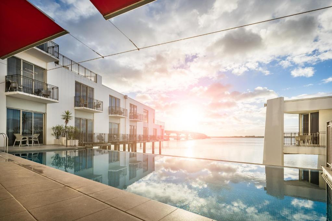 Trinity Wharf Tauranga Pool Area