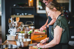 Whales And Hapuku Kitchen Package With Private Lesson People Learn In Class