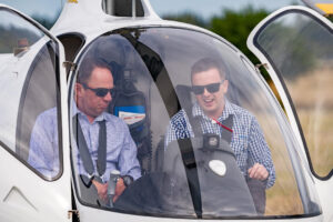 Youfly Helicopter Trial Flight Trainer Prepares For Flight